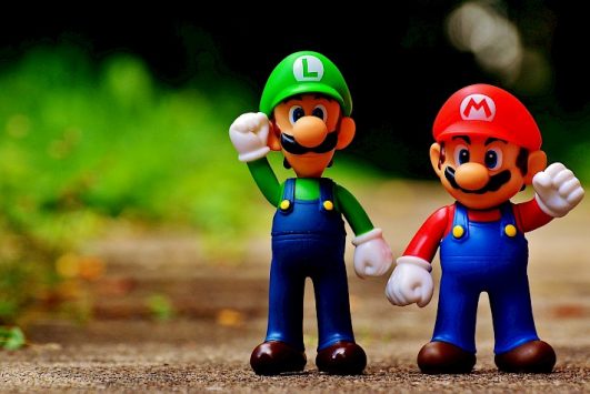Luigi und Mario von Super Mario